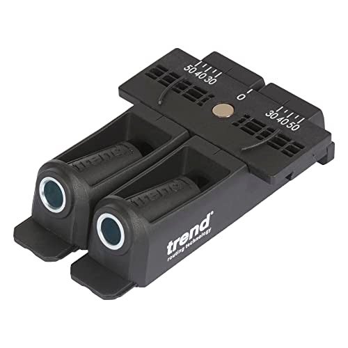 Trend 3 in 1 Pocket Hole Jig Kit with Pocket Hole Jig, HSS Drill Bit & Depth Setting Collar, Square Drive Bit, 50 Screws & Kit Storage Case, PH/JIG/BK - Image 1