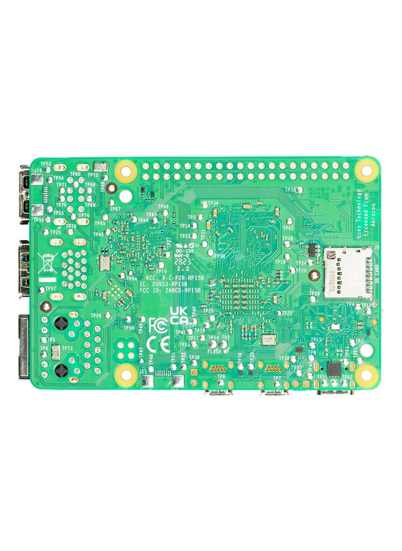 Raspberry Pi - Raspberry Pi 5 Single Board Computer - 8GB RAM, Broadcom BCM2712 quad-core Arm Cortex A76 processor @ 2.4GHz - Image 1