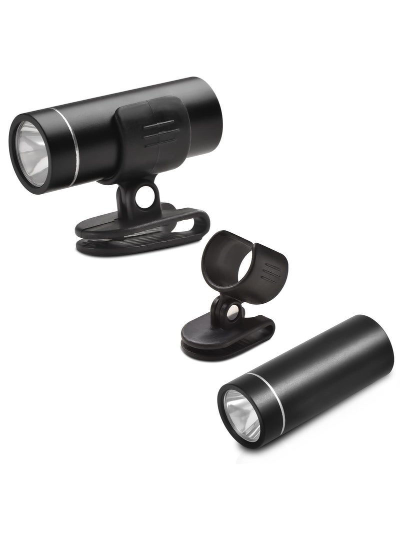 Portable Mini LED Flashlight Set, 2 Rechargeable 200 Lumens Lights for Camping, Hiking, Emergency and Outdoor Activities - Image 5