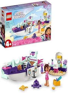 LEGO LEGO® Gabby's Dollhouse Gabby & MerCat’s Ship & Spa 10786 Building Toy Set (88 Pieces) 