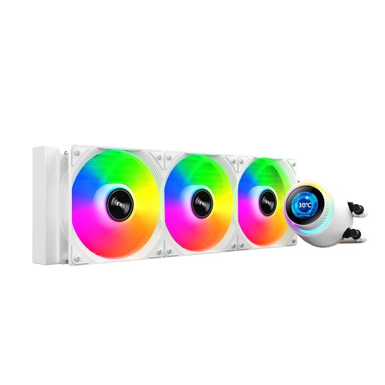 Huntkey Atlas Shark GX360R Liquid CPU Cooler White
