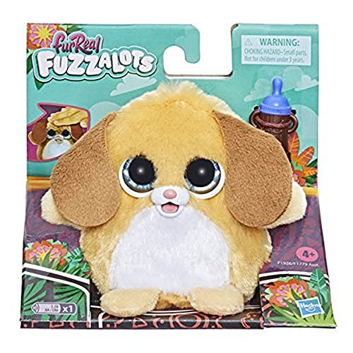 FurReal Fuzzalots Puppy ColorChange Interactive Feeding Toy Lights and Sounds Ages 4 and up - Image 1
