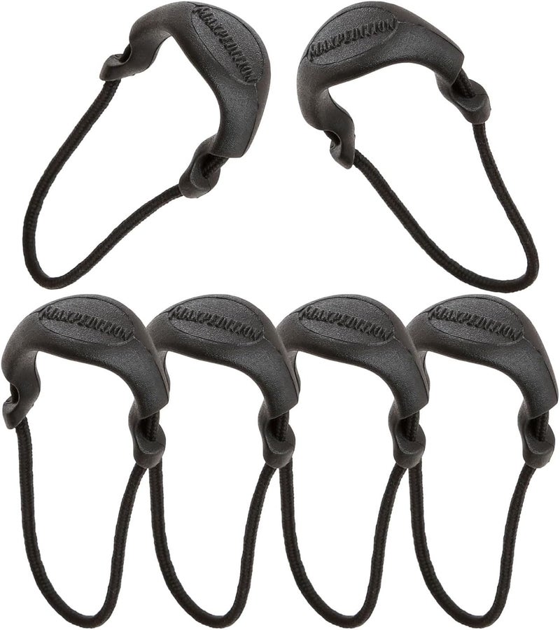 Maxpedition Small Zipper Pulls Pack Of 6 Luggage Tag 2 cm Black - Image 1