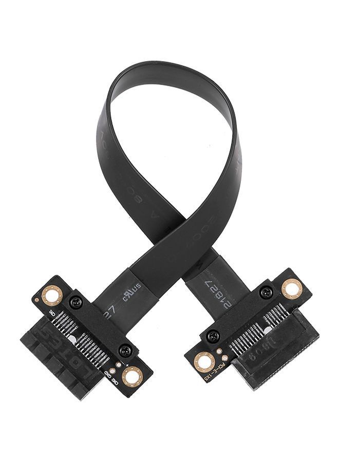 NIBEMINENT Female To PCI-E Extension Cable Black - Image 1