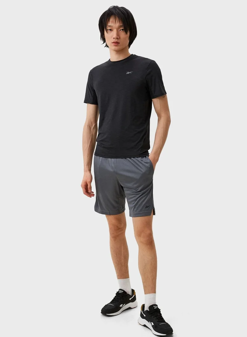 Reebok Logo Knitted Shorts