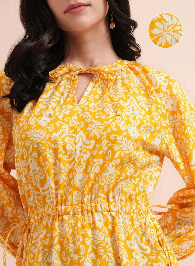 Tokyo Talkies Floral Print Dress