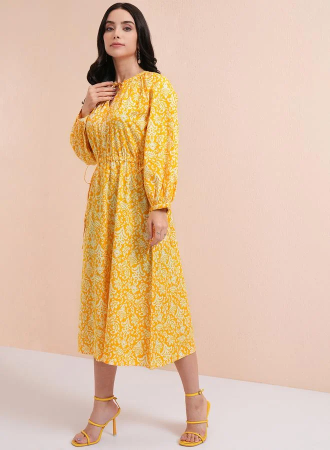 Tokyo Talkies Floral Print Dress