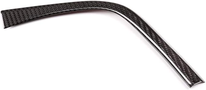 YIWANG Real Carbon Fiber Gear Shift L Shape Trim for BMW F80 F82 F83 M3 M4 (2014-2018) - Image 3