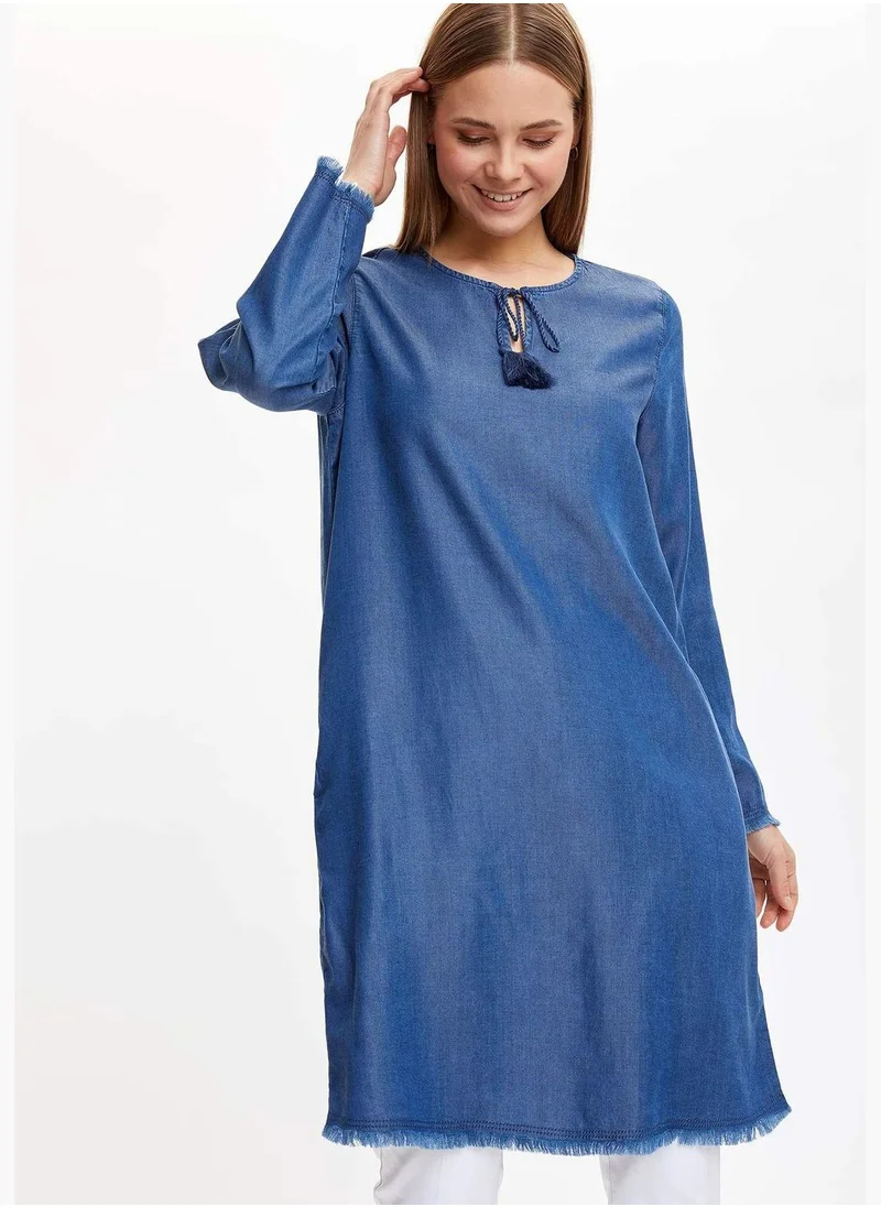 DeFacto Relaxed Fit Smock Style Tunic