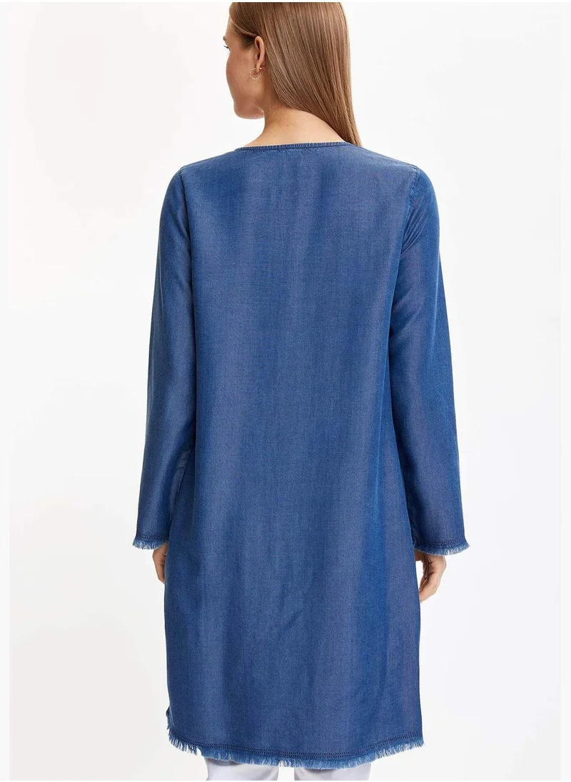 DeFacto Relaxed Fit Smock Style Tunic