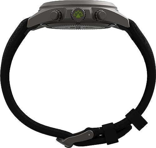 Timex Men's Expedition North Field Post 43mm Watch - Black Strap Black Dial Titanium Case - Image 3