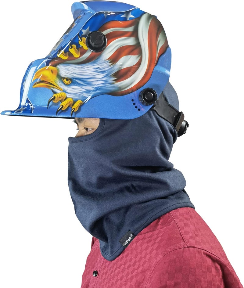 Fullsheild FR Balaclava Face Mask Flame Resistant Balaclava FR Mask for Men Arc Rated NFPA2112 CAT2 Cover Hood for Welding - Image 3