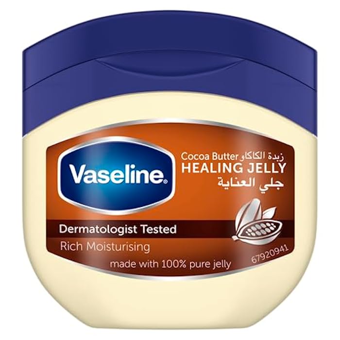 Vaseline® Cocoa Butter Healing Jelly Made With Triple Purified Formula For Rich Moisturization 100G - Image 1