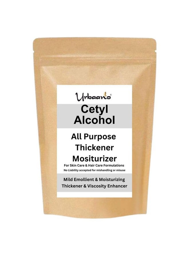 Urbaano herbal Cetyl Alcohol 150gm GINOL Granules, Making DIY Skin Care Cosmetics, Soaps - Thickeners, Emulsifiers & Moisturizer - Image 1