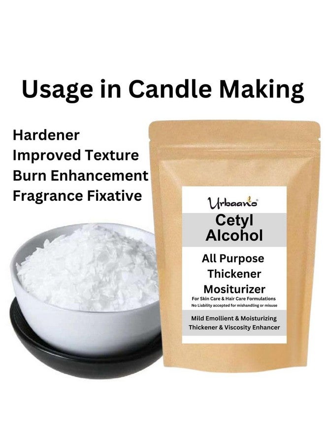 Urbaano herbal Cetyl Alcohol 150gm GINOL Granules, Making DIY Skin Care Cosmetics, Soaps - Thickeners, Emulsifiers & Moisturizer - Image 3
