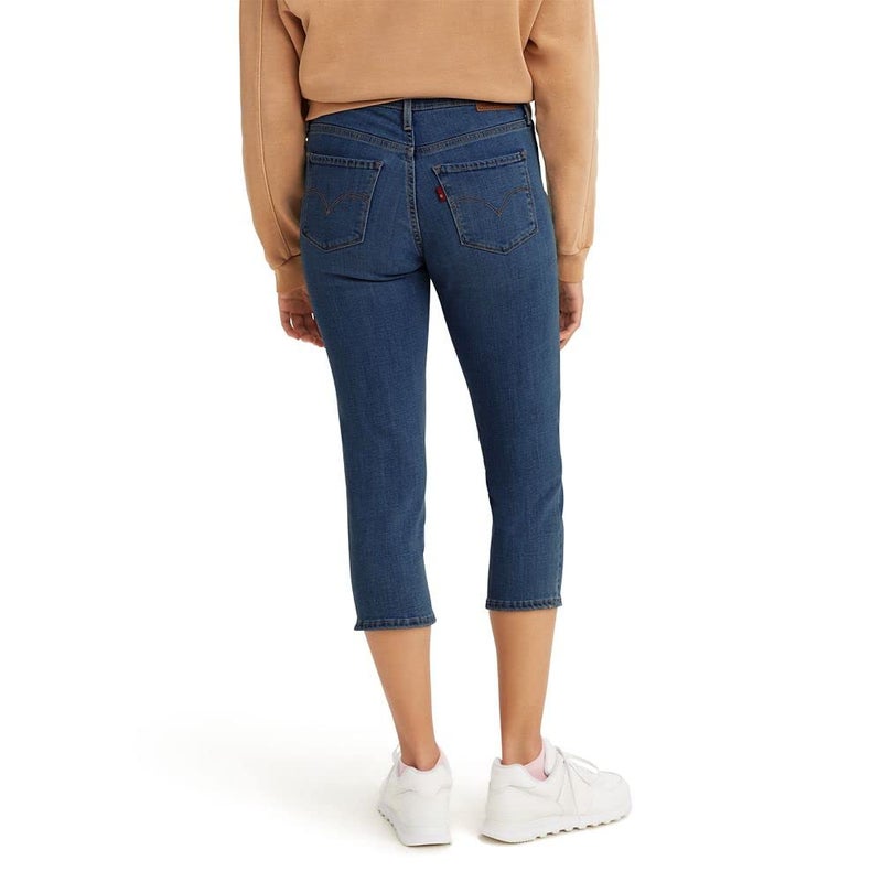 Levi's Womens 311 Shaping Capri (Also Available In Plus) Jeans, Lapis Amidst - Dark Indigo, 31 US - Image 3