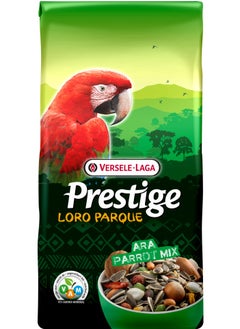 VERSELE LAGA Macaw (Ara) Bird Food Made From A Mixture Of High-Quality Seeds Rich In Vitamins, Amino Acids And Minerals, In A Size Of 2 Kg 
