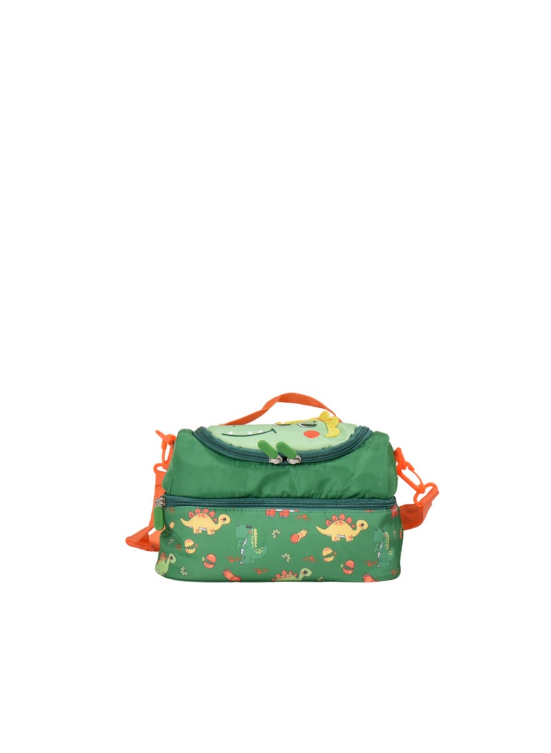 Supercute Dinosaur Lunch Bag SF311 | 10.2 Inch Kids Insulated Lunch Box Bag | Lightweight Thermal Food Carrier - Image 1