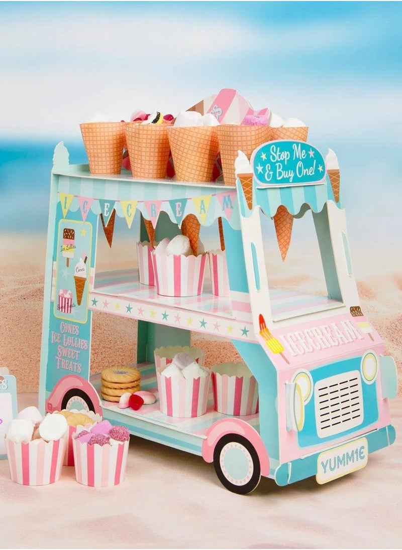 Talking Tables Street Stall Ice Cream Van  - Image 1