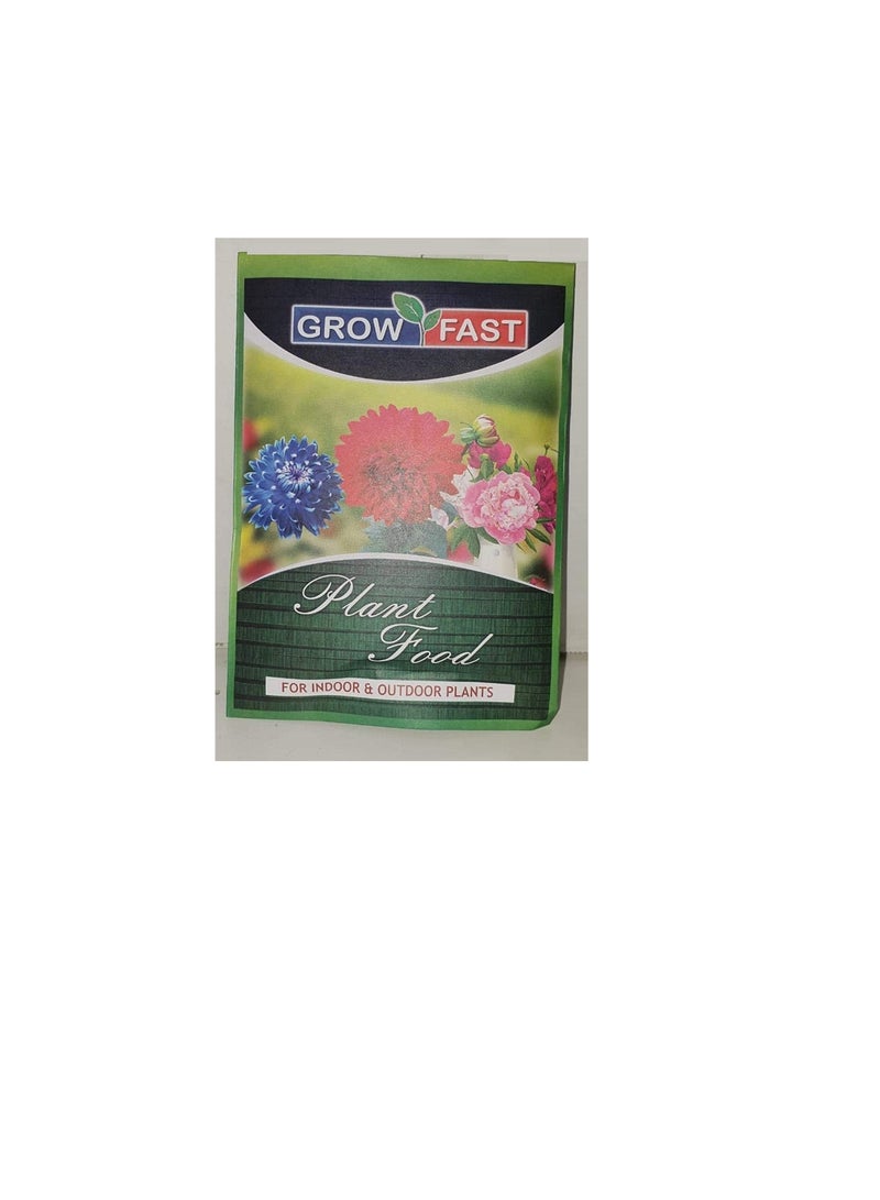 Grow Fast Powder Fertilizer -50 gms for indoor and outdoor plants - Image 1