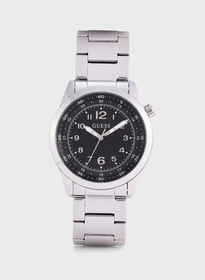 GUESS Max Steel Strap Analog Watch  - Image 1