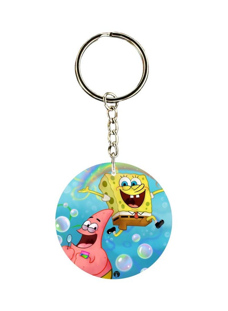 RKN Spongebob Printed Keychain