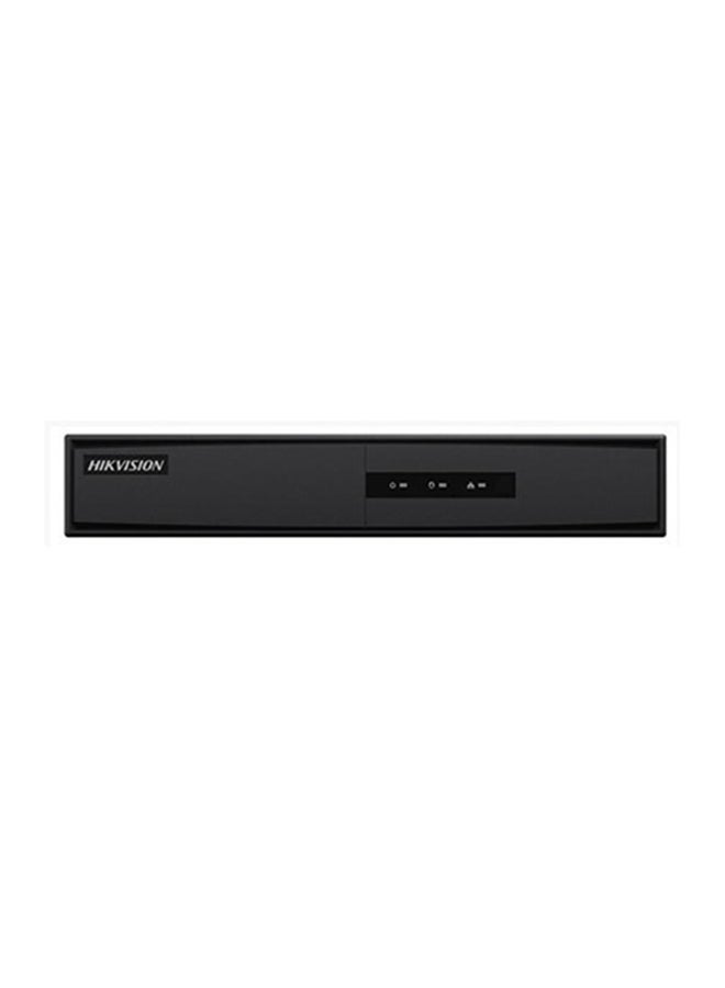 HIKVISION 8-ch 1U H.265 DVR, Up to 1080p lite Encoding Capability, Audio Via Coaxial Cable, H.265 Pro+/H.265 Pro Video Compression, 32 Kbps to 4 Mbps Video Bitrate, (No HDD) Black | DS-7208HGHI-M1 - Image 1