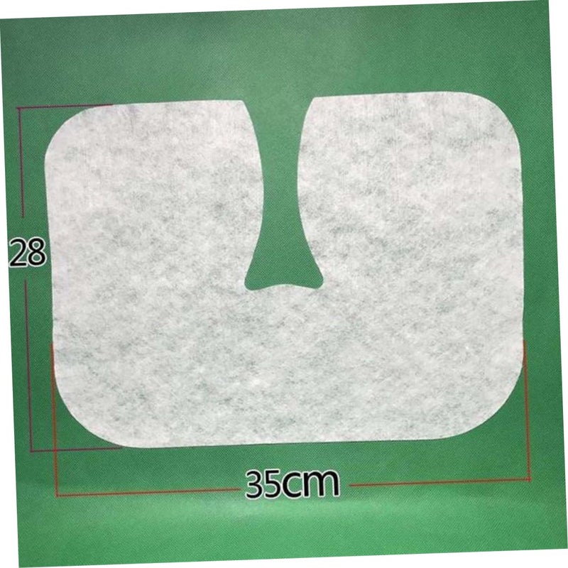 Healeved 100Pcs Disposable Nonwoven Headrest Covers for Massage Chairs Comfortable Absorbent for Spa the Go Use - Image 3