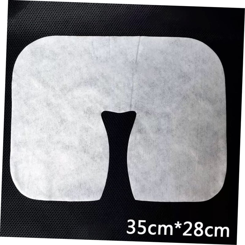 Healeved 100Pcs Disposable Nonwoven Headrest Covers for Massage Chairs Comfortable Absorbent for Spa the Go Use - Image 5