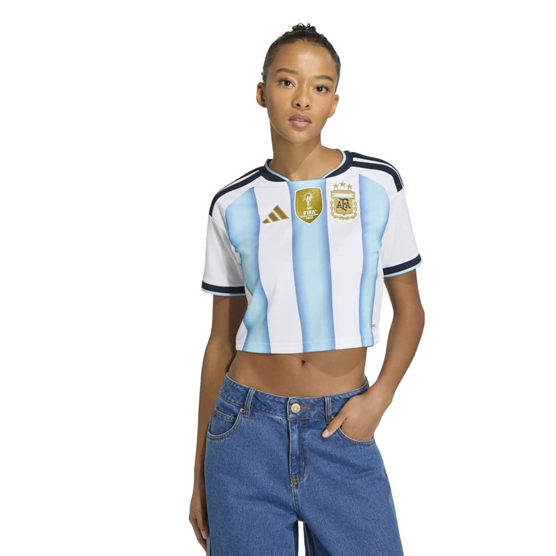 Adidas Argentina 26 Home Cropped Jersey - Image 3