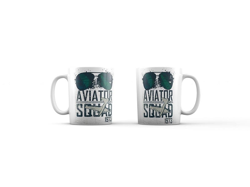 AK CREATION Aviator Premium Aviation Theme Mug for Pilots and Crew - Image 2