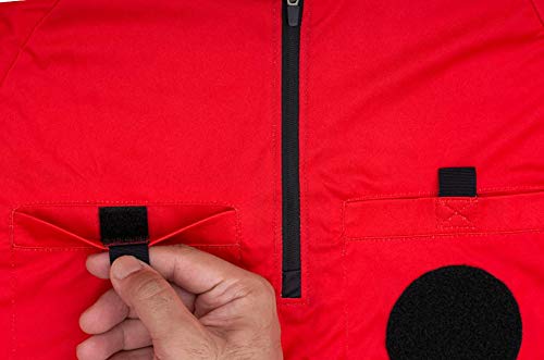 Total Soccer Factory New! 2018 Soccer Referee Jersey (2018 Red, Adult Small) - Image 4