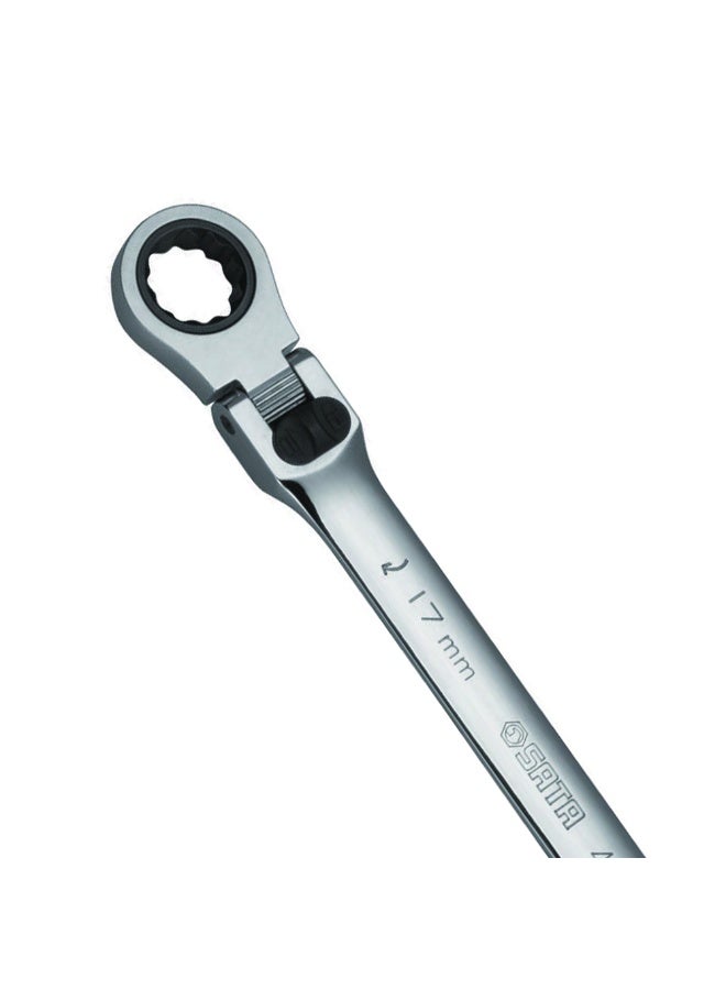 SATA GL46812 XL Locking Flex Head Ratcheting Wrench 19mm - Image 2