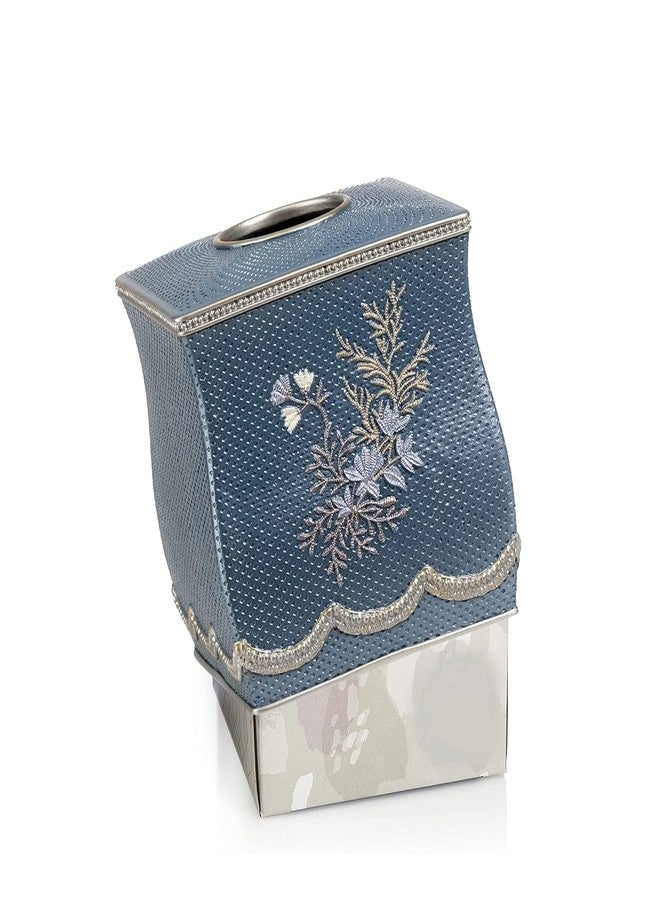 Popular Bath Capri, Tissue Box, Slate Blue - Image 5