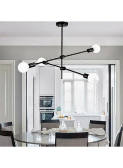 Cluc Sputnik Chandelier - 4 Bulb - Black  - Image 2