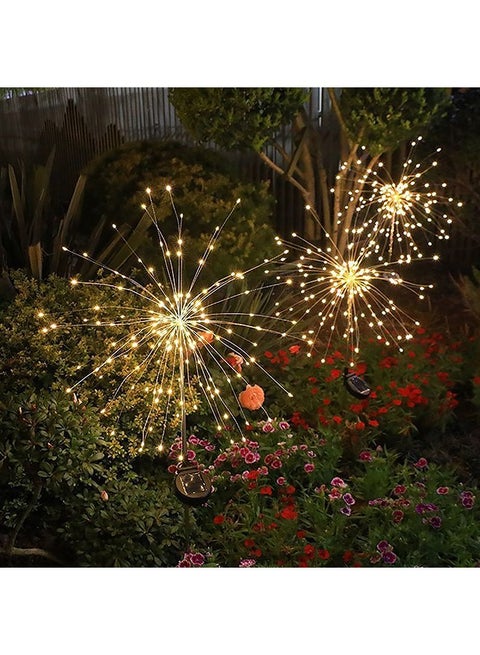 1 Pack 150 LED  Solar Fireworks Garden Lights,Garden Outdoor Decor Lights,Waterproof,8 Modes, Solar Plug,  for Yard Pathway Flowerbed Planter Balcony Patio Garden Decor