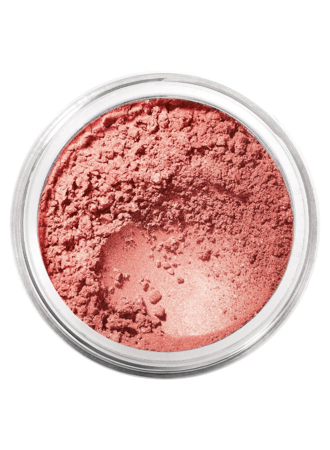 bareMinerals بلاشر مسحوق معدني فضفاض من بار مينيرالز تغطية قابلة للبناء لمسة طبيعية خفيفة الوزن خالية من التلك نباتي - Image 2
