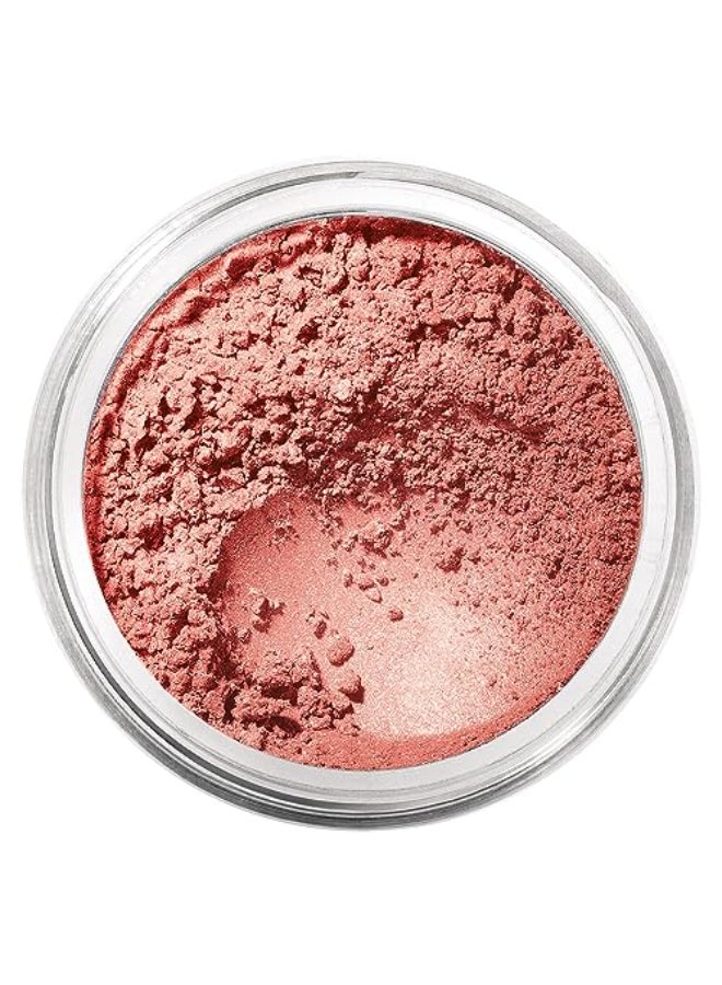 bareMinerals بلاشر مسحوق معدني فضفاض من بار مينيرالز تغطية قابلة للبناء لمسة طبيعية خفيفة الوزن خالية من التلك نباتي - Image 1
