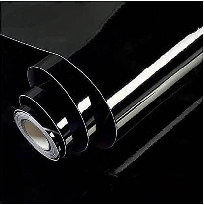 ELECSA Vinyl Car Wrap Sheet Sticker and Decal Roll Film Sticker Decal for Car, Bike, Laptop (24 X 120 Inch, Glossy Black Vinyl) - Image 5