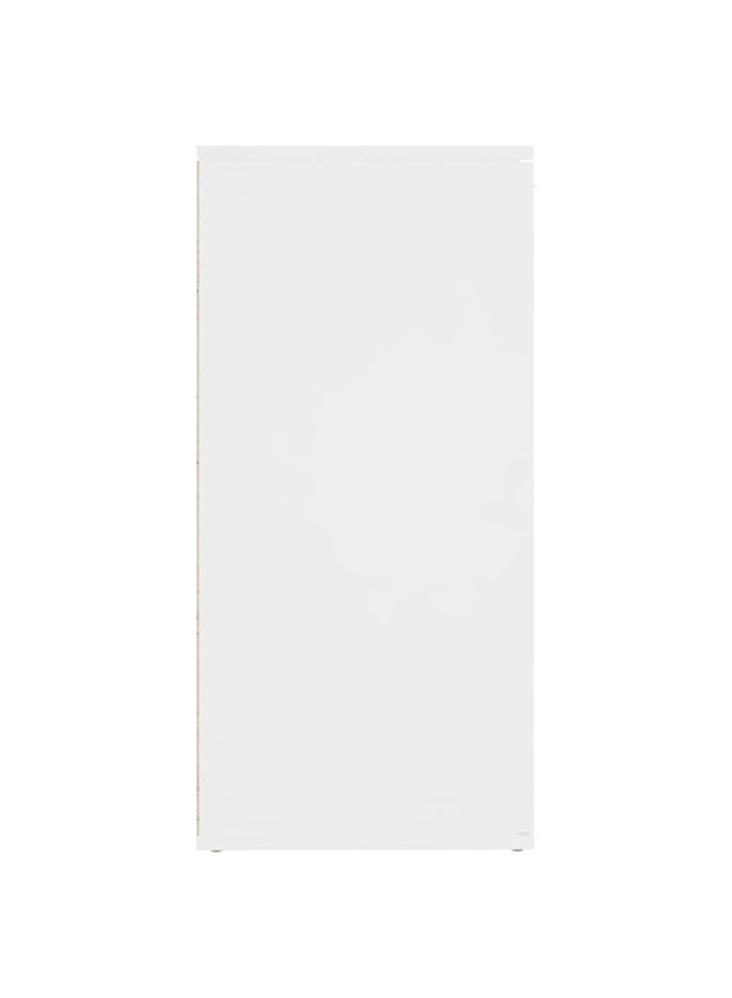 vidaxl Sideboard White 160x36x75 cm Engineered Wood 3074927 - Image 4