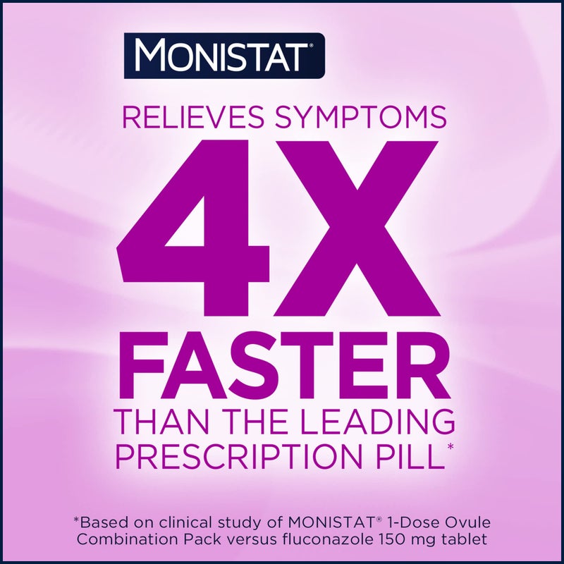 Monistat 7-Day Yeast Infection Treatment for Women, Miconazole Cream (45g Tube) & 7 Applicators, for Relief of Mild Vaginal Itching, 2 Pack - Image 5