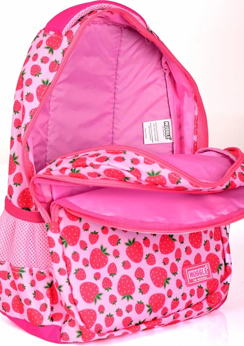 muggle 8423 Berry Brilliant School Bag Set of 3