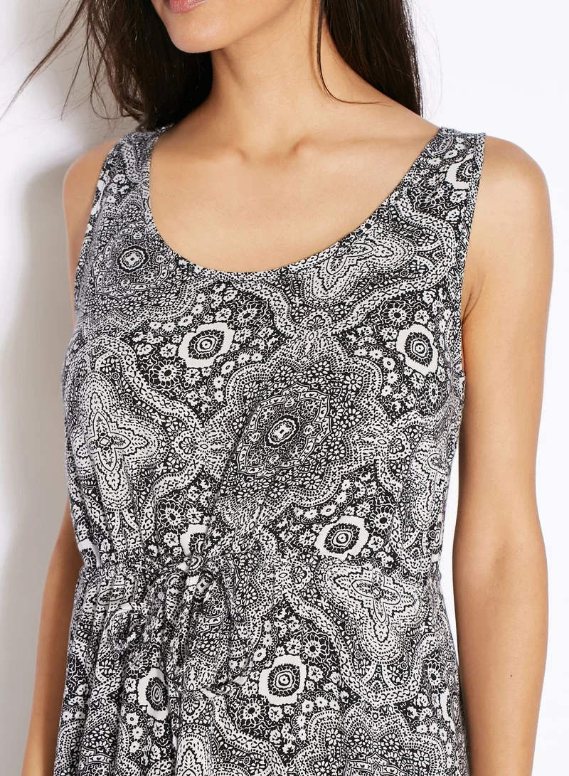 Jacqueline de Yong Tate Printed Dress