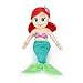 Jay Franco Kids Plush Pillow Buddy 21 Inches UltraSoft Stuffed Plushie Cozy Pillow Official Licensed Product Multi Princess Ariel - Image 4