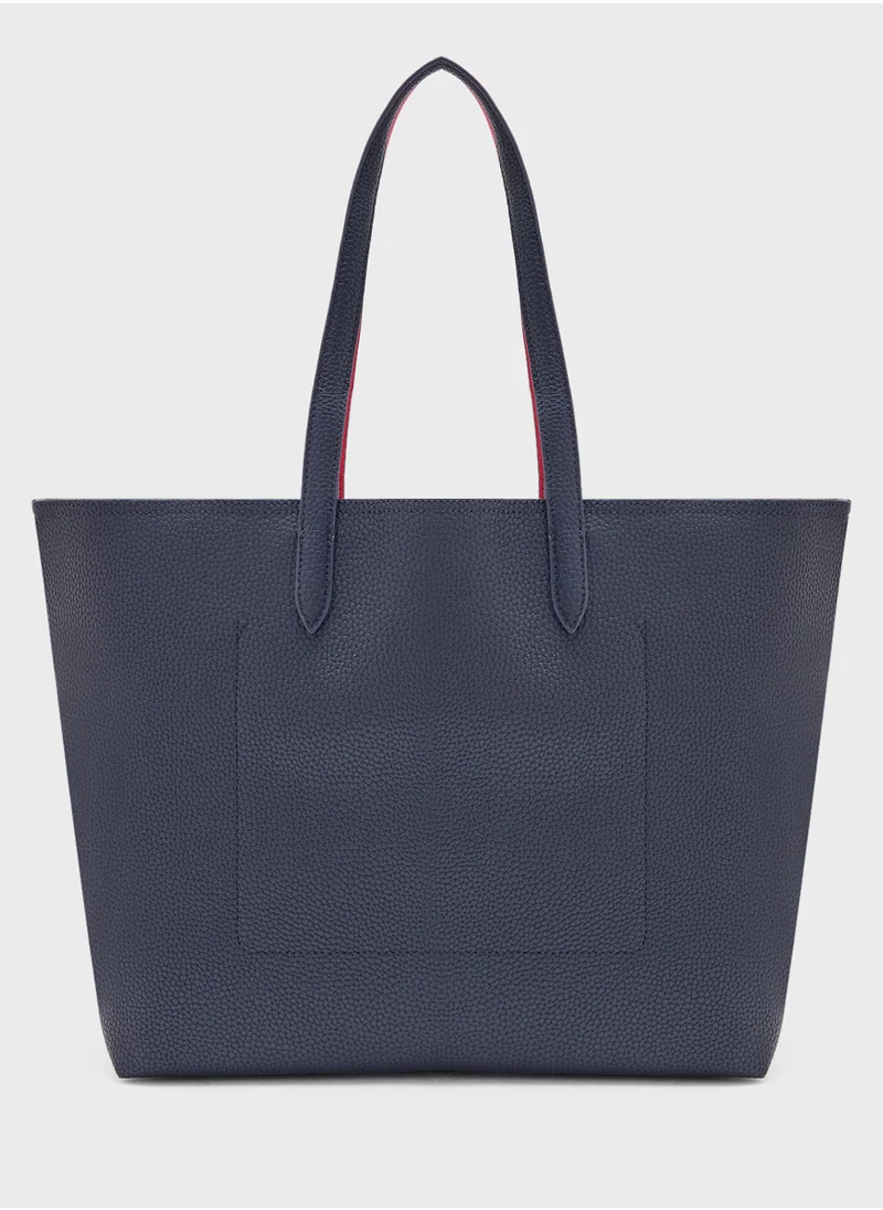 لاكوست Essentials Top Handel Zip Over Tote