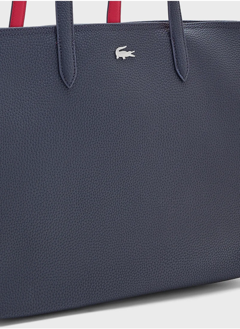 لاكوست Essentials Top Handle Zip Over Tote