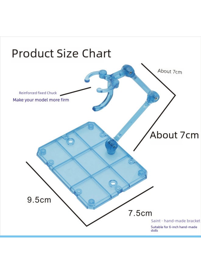 Direct QY Gundam Soul Bracket Hand-made Peripheral HG Model Shengyi SHF Universal Gundam Model Bracket-Color:XH-021: Soul Bracket White - Image 4