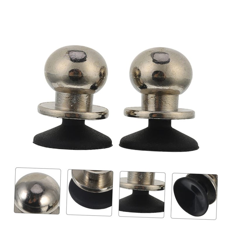 Silver 4pcs Game Joystick for Phone Tablet Large Shooting Buttons Enhanced Gaming - Image 3