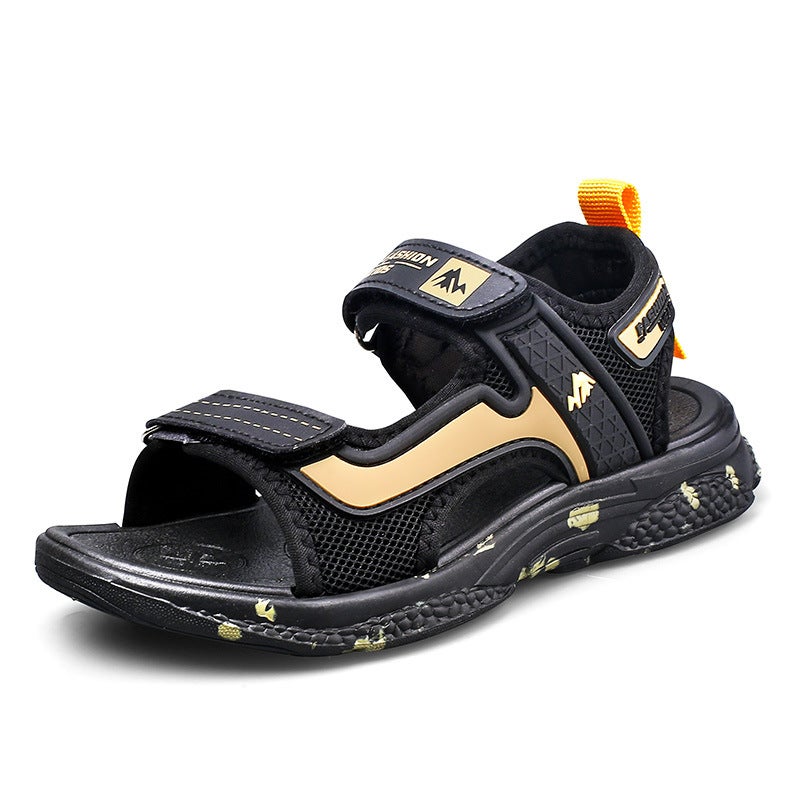 Children'S Sandals 2023 Children'S Shoes Hollow Fashion Lightweight Non-Slip Wear-Resistant Beach Shoes - Image 1