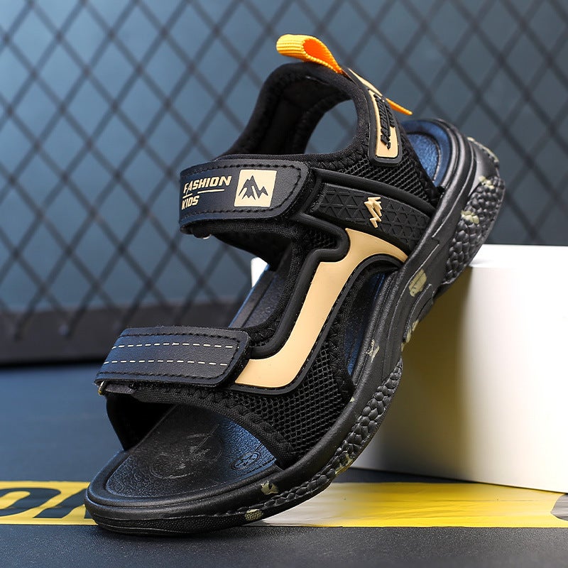 Children'S Sandals 2023 Children'S Shoes Hollow Fashion Lightweight Non-Slip Wear-Resistant Beach Shoes - Image 5